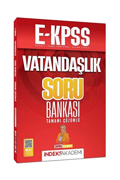 İndeks Akademi 2026 EKPSS Vatandaşlık Soru Bankası Çözümlü