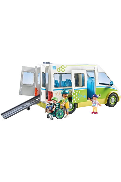 Playmobil Scolar De La Oras on the Side of the Bus