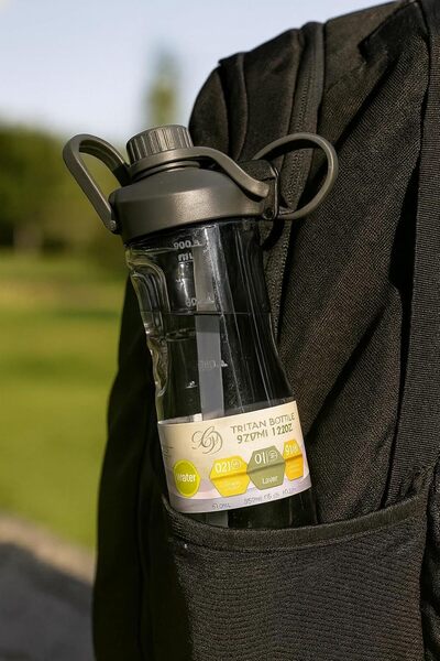 B&D WATER BOTTLE 970ML BLK PC