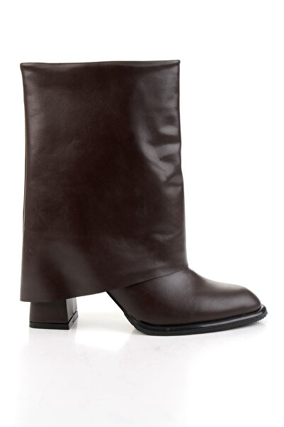 Bambi Kahve Kadın Bot & Bootie K02565070409