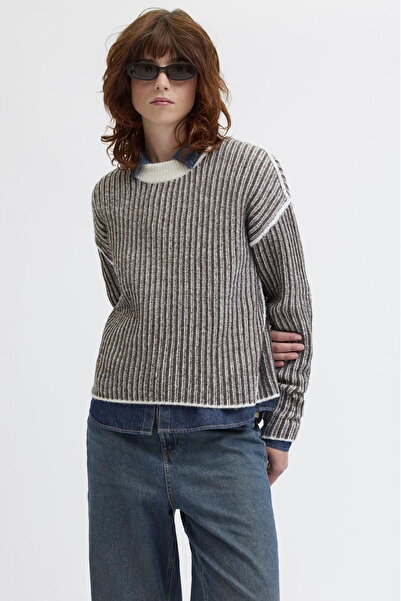 Jack & Jones Women's Wool Charismatic Crew Neck Sweater - Maghna