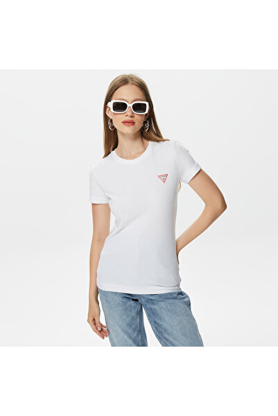 Guess Kadın Beyaz T-Shirt