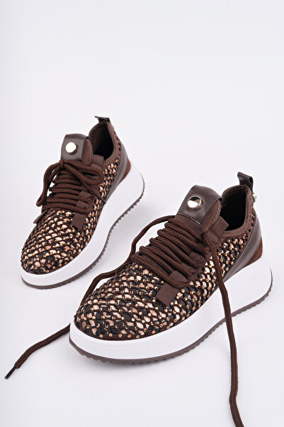 Madam Tarz PRS-174-112 Αθλητικά με πέτρα με χοντρή σόλα