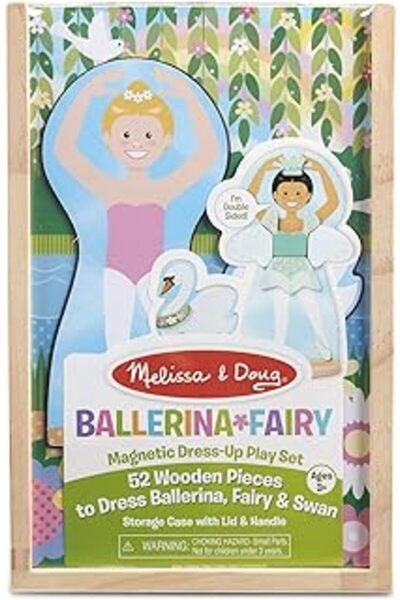 Ingram Magnetic Dressup Play Setballerinafairy