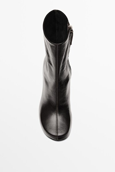 Massimo Dutti Topuklu ayak bileği botu