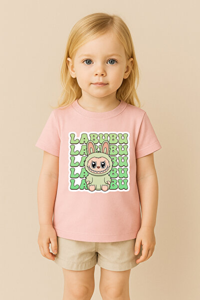 SVART WEAR Labubu Print Toy cu imprimeu Tricou cu tricou modele pentru copii ...