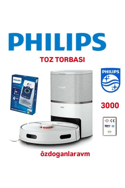 dogant özdoğanlar avm حقيبة فيليبس هومرُن 3000 سيريز أكوا XU3100/01، 4 قطع