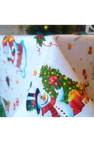 OEM Christmas tablecloth, cotton, 150×180 cm (Christmas14)