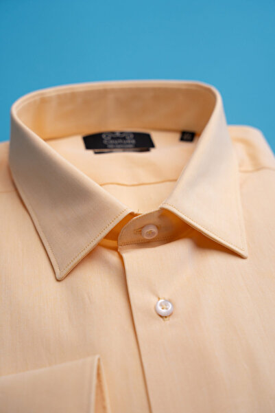 Couture For Gentlemen Yellow Sunflower Slim Fit Cms01gg