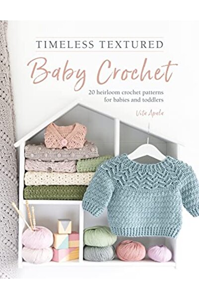 David & Charles Timeless Textured Baby Crochet