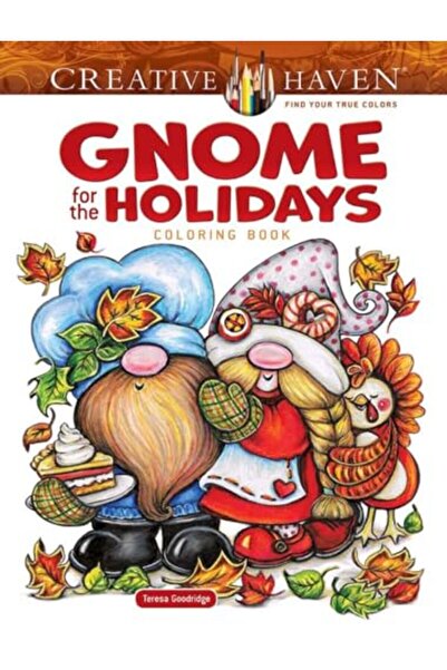 Dover Publications Gnome For The Holidays Coloring Book