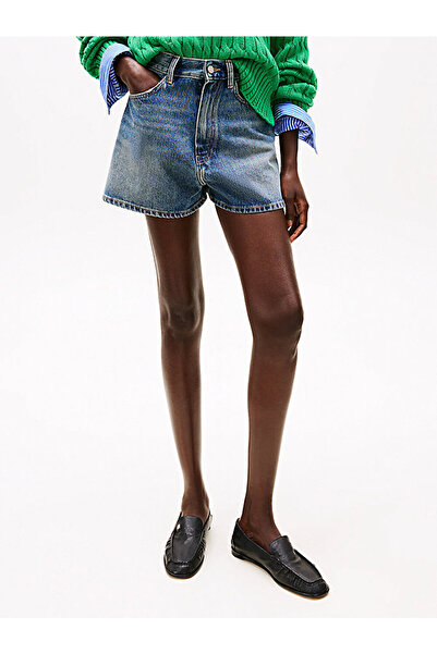 Tommy Hilfiger Women's Denim Mini Flare Shorts