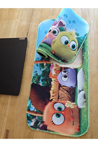 sgeteknoloji Sge Technology 70X30 cm Phosphorescent Stitched Chick Anti-Slip Base Speed Surface Gamer Mouse Pad