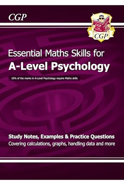 Coordination Group Publications Ltd CGP Alevel Psychology Essential Maths Skills