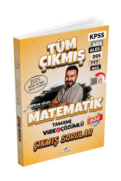Anla Kazan Yayınları Dizgi 2026 KPSS MEB-AGS ALES DGS TYT MSÜ Matematik Çıkmış Sorular