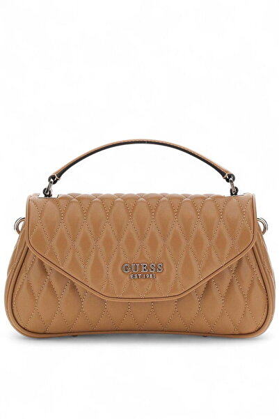 Guess Valla Dark Beige Women's Handbag Hwqg8122200