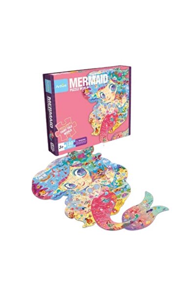 Arthink Puzzle in Forma de Sirena - 180 Piese