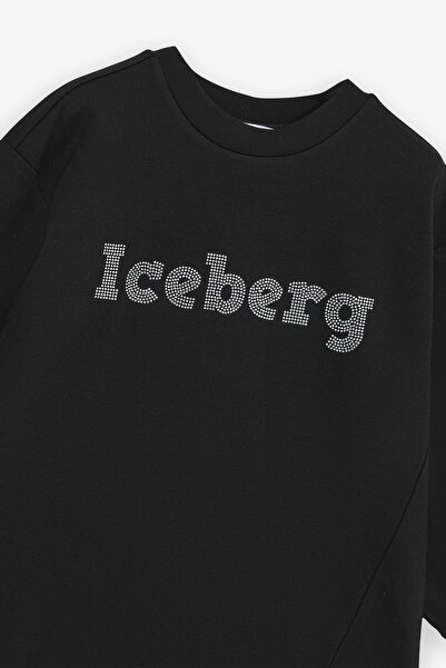 Iceberg BG Store Girl's Black Dress