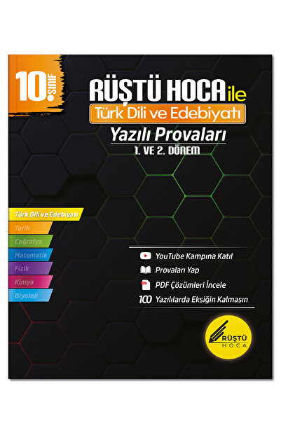 Rüştü Hoca 10. Sınıf Türk Dili ve Edebiyatı Yazılı Provaları