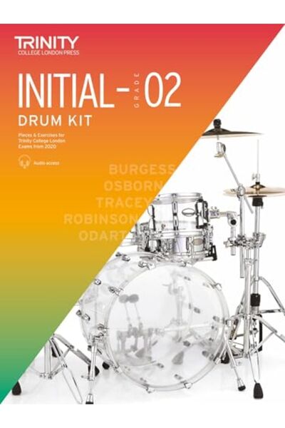 Faber Music Ltd. Trinity College London Drum Kit 20202023 Initialgrade 2
