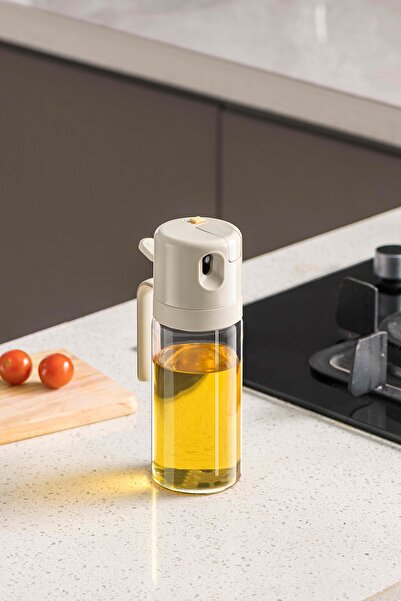 Ditmo Airfryer Yağ Püskürtücü Sprey 550ml Cam Zeytinyağı Fısfısı Sızdırmaz Mu...