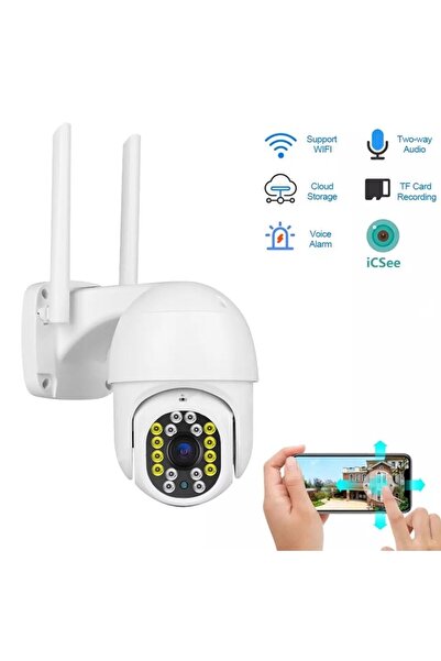 AİRNET ELEKTRONİK Kablosuz Wıfı Kamera Akıllı Otomatik Izleme Monitör Ip Kame...