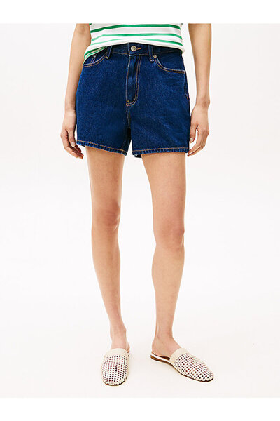 Tommy Hilfiger Women's Denim Mini Flare Shorts