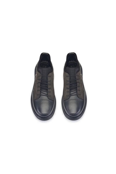 Nevzat Onay Siyah-Yeşil Bağcıklı Sneaker