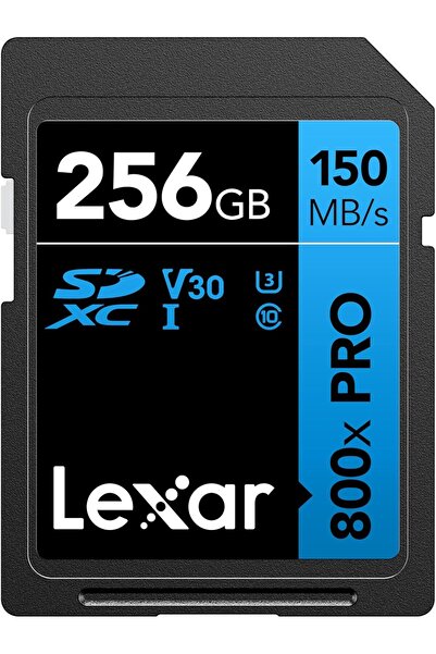 Lexar 800x Pro SDXC UHS-I High-Performance Memory Card 256GB (LSD0800P256G-BNNNU)