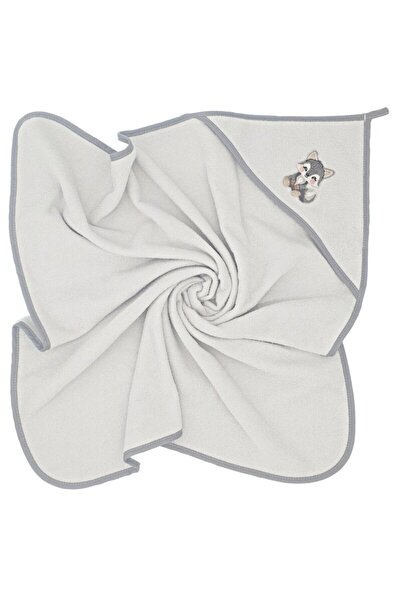 Qmini Prosop cu gluga, Qmini, Din bumbac, 80x80 cm, Grey