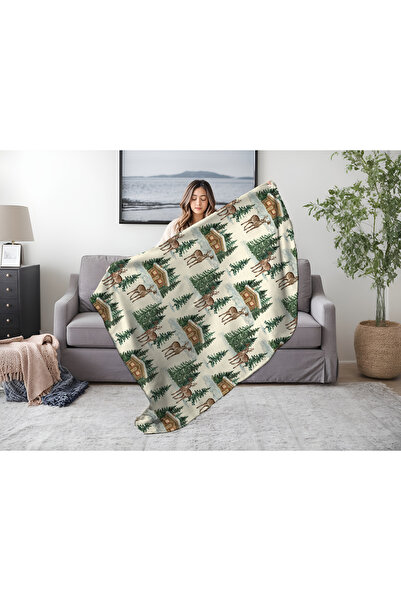 Limon Soft Winterfell Wool-Velvet Tv Blanket 140X190