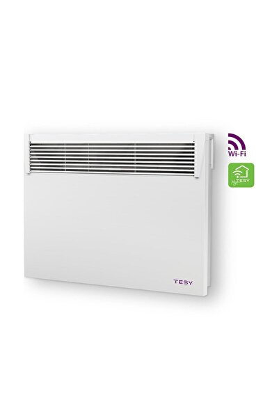 TESY Convector de perete HeatEco Cloud, 1500W, control prin internet, aplicatie myTesy,