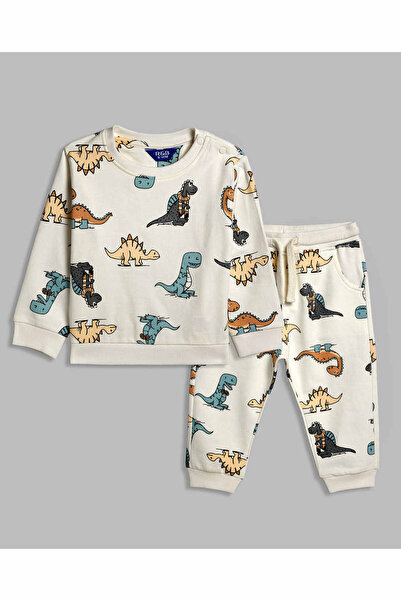 R&B Printed Sweatshirt and Joggers Set