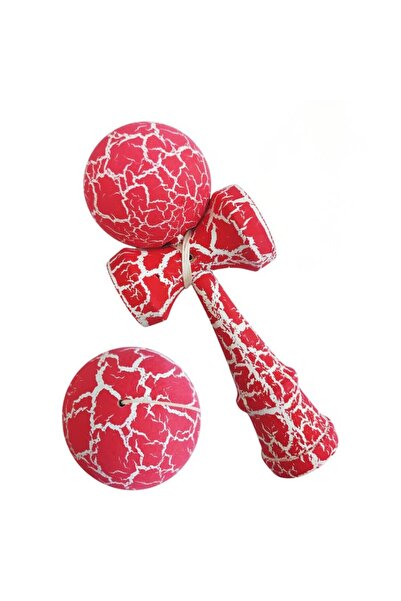 NextFarma Kendama profesionala din lemn, 18 cm –CRACK cu design crapat, culoa...