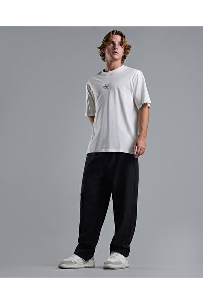 R&B Printed T-Shirt with Crew Neck and Short Sleeves