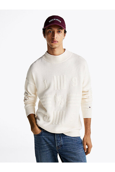 Tommy Hilfiger Men's Fisherman Collar Sweater