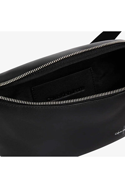 Calvin Klein Mono Logo Erkek Siyah Bel Çantası