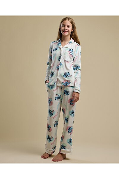 R&B Printed Long Sleeves Pyjama Set