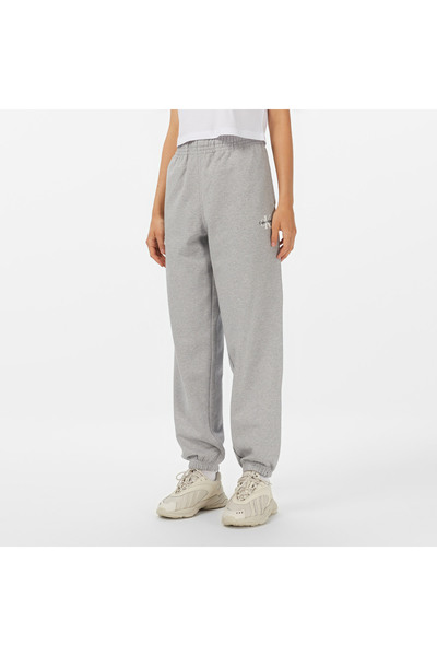 Calvin Klein Monologo French Terry Jogger Kadın Gri Eşofman Altı