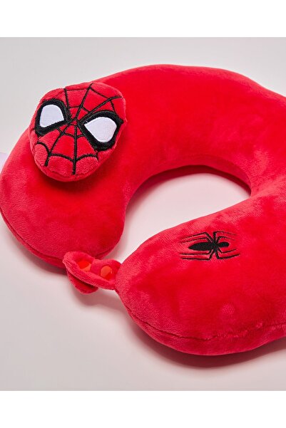R&B Red Women's Spiderman Neck Pillow