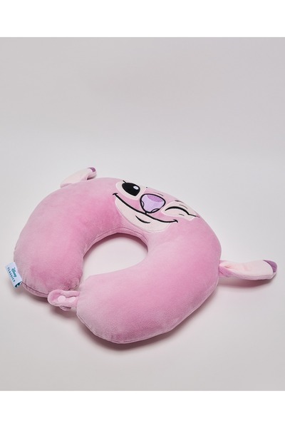 R&B Lilac Women's Embroidered Neck Pillow