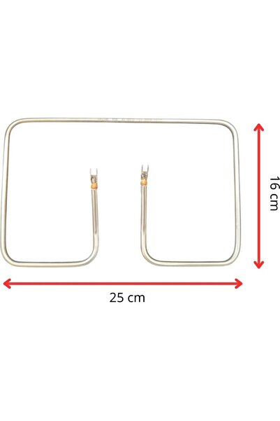 inox rezistans Lider Tost Makinesi Rezistansı 110 Volt 800 Watt Adet