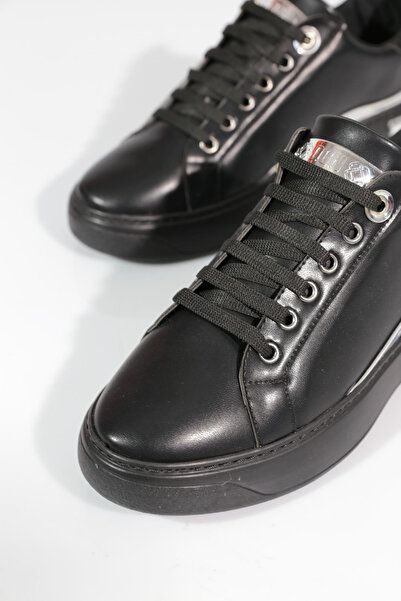 DGN 2550-2027 Women's Lace-Up Platinum Stripe Detailed Sports Shoes