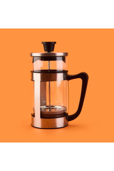 Alpina French Press - Şeffaf / Gri - 1 lt
