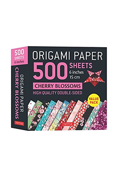 Ingram Origami Paper 500 Sheets Cherry Blossoms 6 Inch 15 Cm Tuttle Origami P...