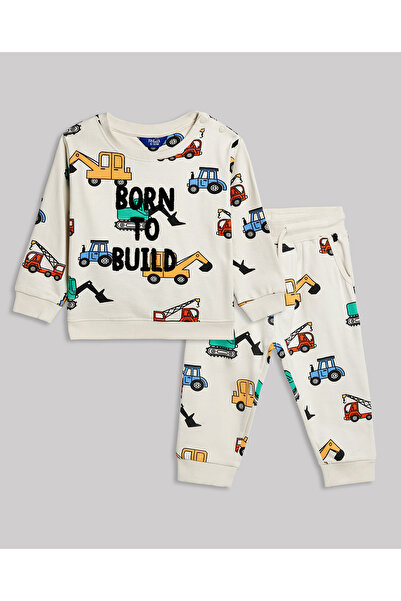 R&B Embroidered Sweatshirt and Joggers Set