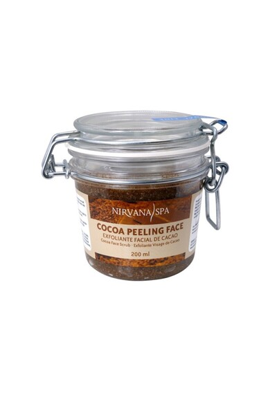 OEM Kakaový peeling na tvár 200 ml, čokoládový peeling na tvár, Nirvana Spa