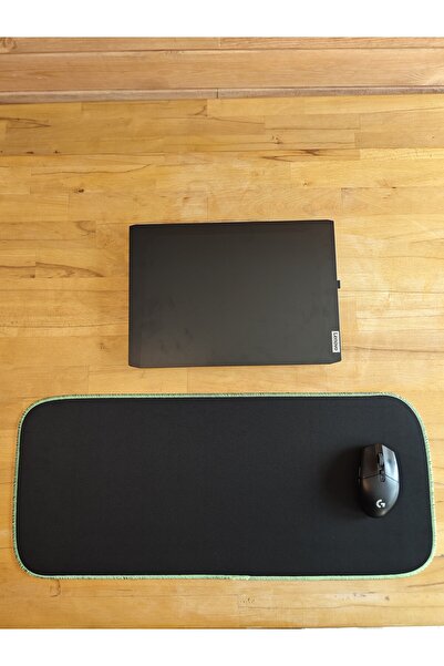 sgeteknoloji SGE TECHNOLOGY 70X30 CM ΦΩΣΦΟΡΟΥΡΑΝΤΙΚΟ ΡΑΜΜΕΝΟ ΜΑΥΡΟ ΑΝΤΙΟΛΙΣΘΗΤΙΚΟ ΠΑΤΗΜΑ ΣΤΗΡΙΞΗΣ SPEED SURFACE GAMING MOUSE PAD GAMING PA