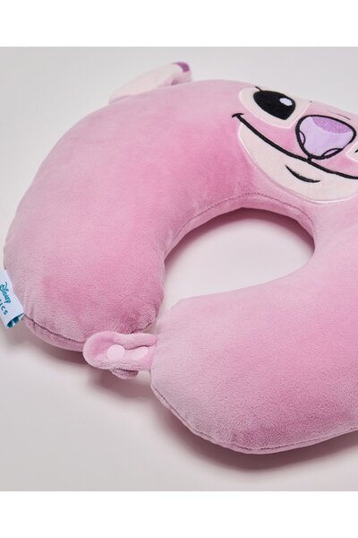 R&B Lilac Women's Embroidered Neck Pillow