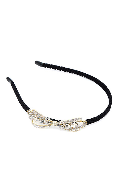 R&B Silver Women's Embellished Headband